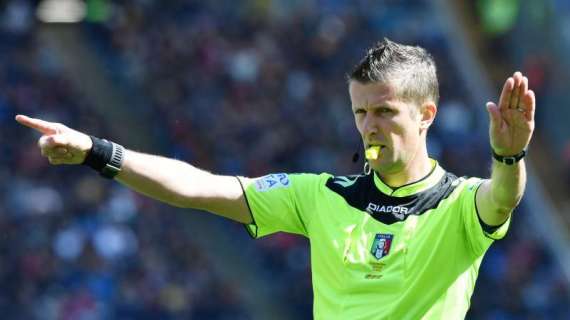 L'arbitro - Orsato tra Juventus e Roma per la terza volta