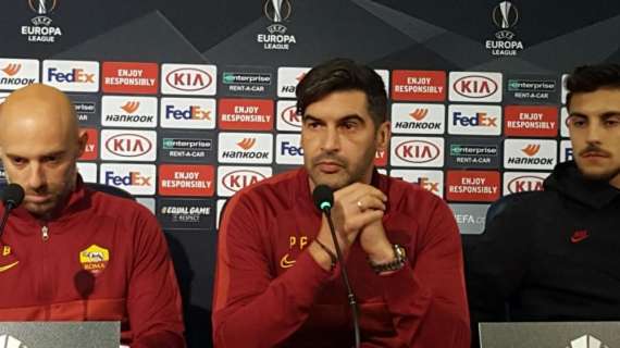STADIO FATIH TERIM - Fonseca: "Pellegrini è pronto per giocare sempre. Mkhitaryan e Kalinic ok ma non per tutto il match. Pallotta è molto presente". FOTO! VIDEO!