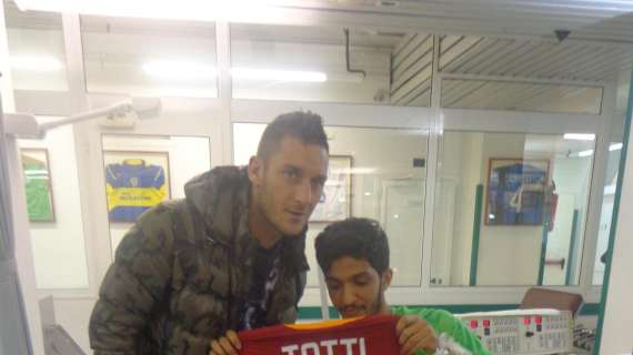 Al Hammadi incontra Totti a Villa Stuart. FOTO!