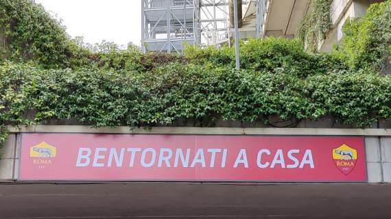 La Roma accoglie i tifosi: "Bentornati a casa". FOTO!