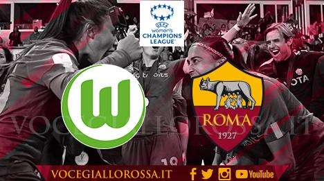 Women's Champions League - Wolfsburg-Roma 4-2 - Primo ko nella competizione per le giallorosse, non bastano Andressa e Haug
