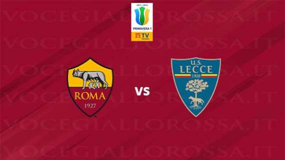 PRIMAVERA 1 - AS Roma vs US Lecce 2-2