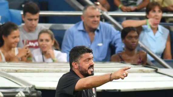 Milan, Gattuso: "Napoli e Roma all'inizio? Sappiamo di poter spingere"