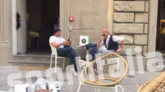 Sabatini è tornato a Roma dopo aver incontrato Spalletti a Firenze: si è parlato si Badelj, che rompe con la Fiorentina. FOTO!