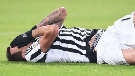 Juventus, Mandzukic fuori un mese, stop anche per Asamoah