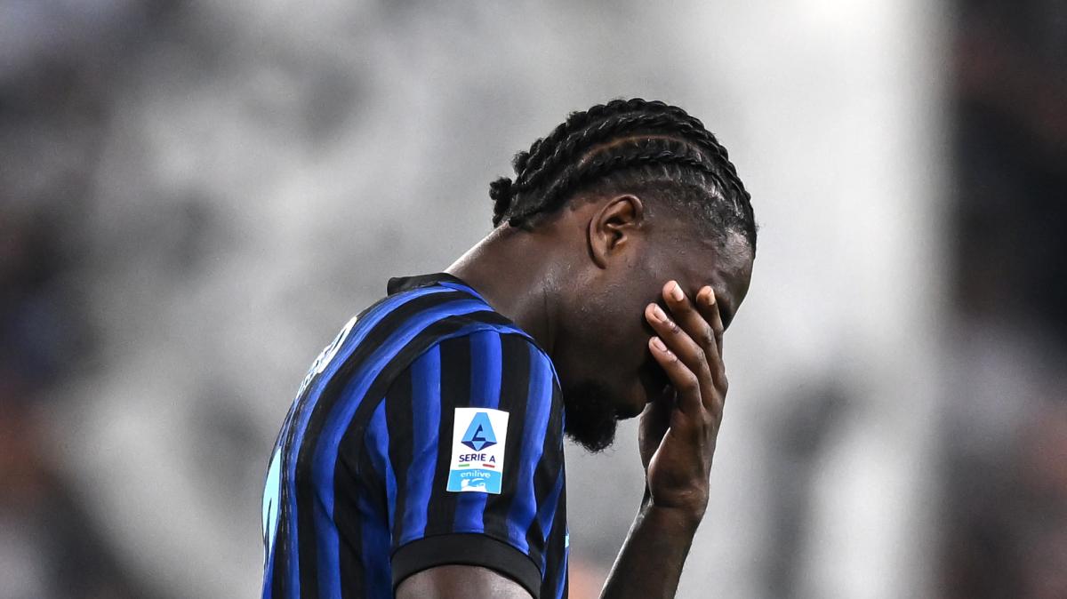 Inter, si complica il recupero di Thuram per il match contro la Roma