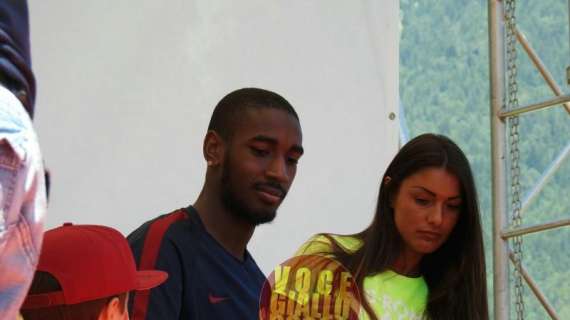 Gerson e D'Urso al Fan Village. FOTO!