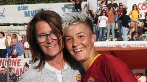 Roma Femminile, gli auguri del club a coach Bavagnoli. VIDEO!