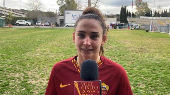 Roma Femminile, Pettenuzzo: "A Roma mi trovo bene, spero di restare qui. Contro il Milan la partita più bella"