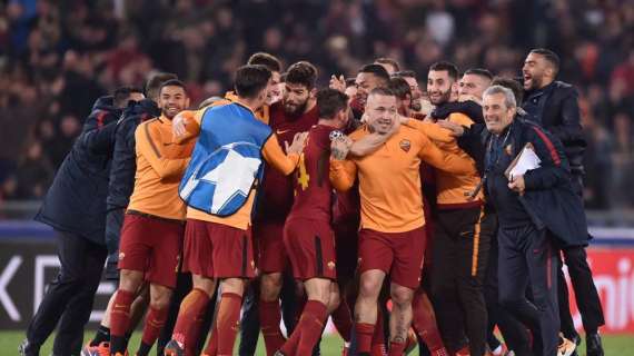 La Roma ringrazia per i complimenti e fa l'in bocca al lupo alla Juventus