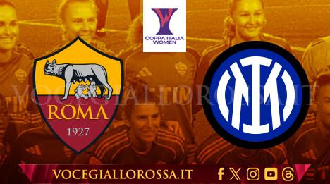 Roma Femminile-Inter - La copertina del match. GRAFICA!