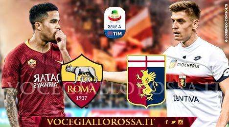 Roma-Genoa 3-2 - Tornano alla vittoria i giallorossi, a segno Fazio, Kluivert e Cristante. VIDEO!