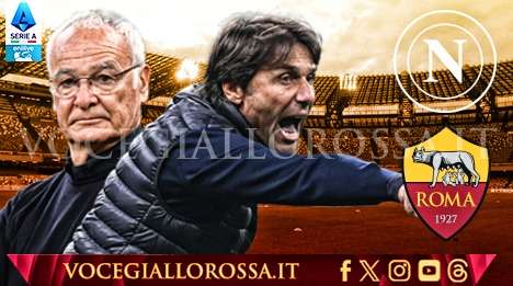 Napoli-Roma - La copertina del match. GRAFICA!