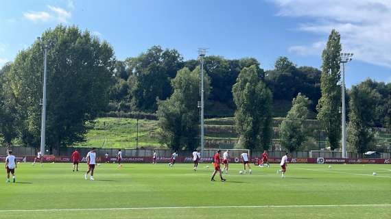 TRIGORIA - Allenamento in vista del Milan 