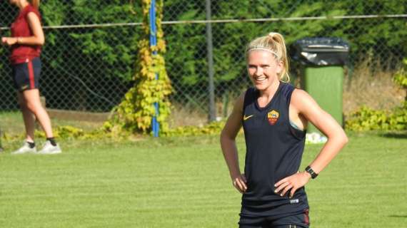 Roma Femminile, Thestrup: "Unica l'atmosfera al Tre Fontane, mai visto nulla di simile. Voglio segnare il più possibile". VIDEO!