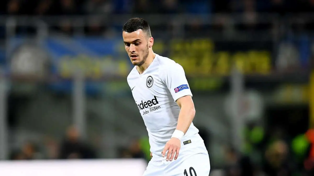 La Roma pensa a Kostić dell'Eintracht Francoforte