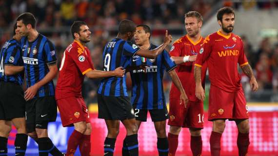 Supercoppa: i precedenti tra Roma ed Inter