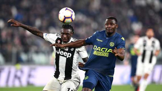 Udinese, Opoku a rischio per la Roma: pronto De Maio