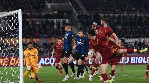Roma-Inter 0-3 - La gara sui social: "Mai vista una partita così umiliante. Quando parla Tiago Pinto nel prepartita, prendiamo dai tre gol in su"
