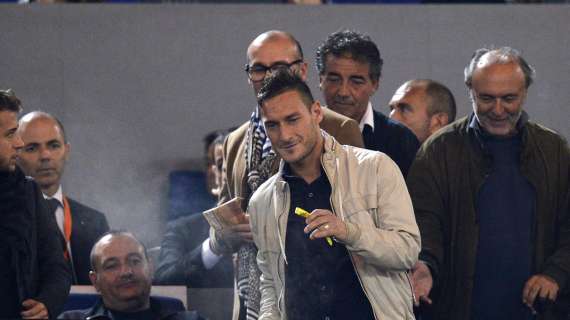 Totti: "Borriello fondamentale, mette il cuore in ogni partita"