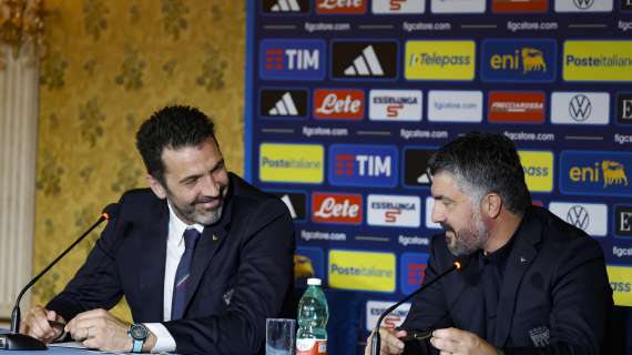 Gattuso a Formello, il ct azzurro fa visita alla Lazio