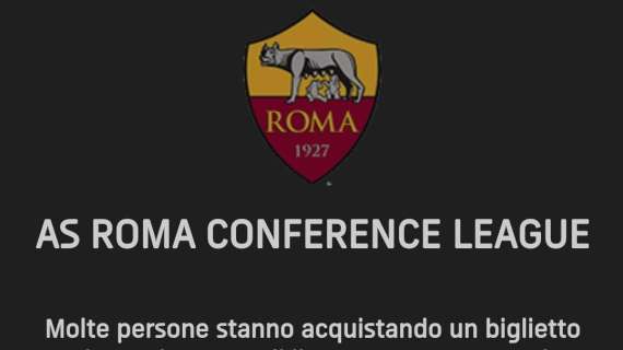 Roma-Leicester, restano posti solo in Tribuna Monte Mario e Curva Nord