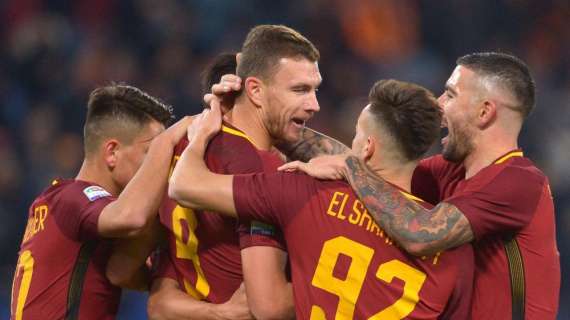 Roma-SPAL 3-1 - Dzeko, Strootman e Pellegrini tornano a far vincere i giallorossi. Emerson in campo dopo 6 mesi. FOTO! VIDEO!