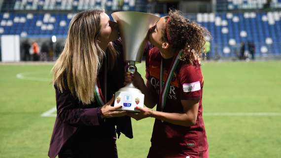 Gli auguri della Roma Femminile ad Angelica Soffia