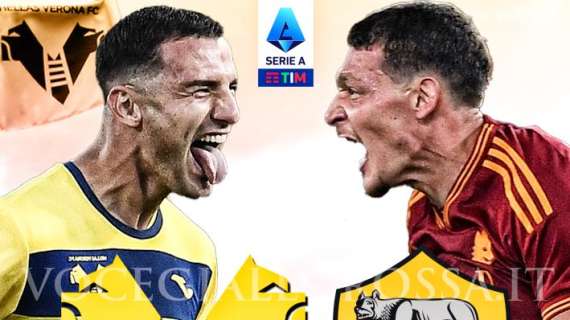 Hellas Verona-Roma - La copertina del match. GRAFICA!