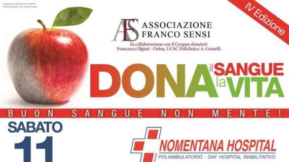 Roma calcio femminile – "Dona il sangue, dona la vita" IV edizione