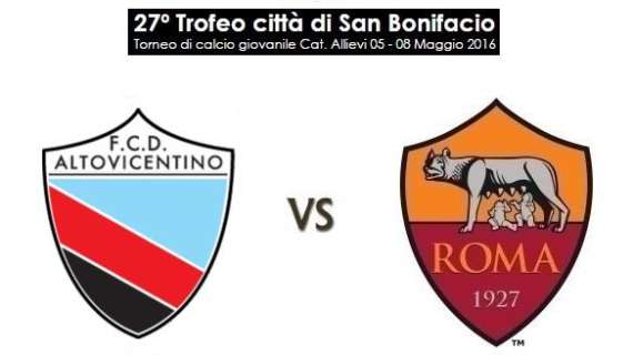 27° TROFEO CITTÀ DI SAN BONIFACIO - FCD Altovicentino vs AS Roma 2-3