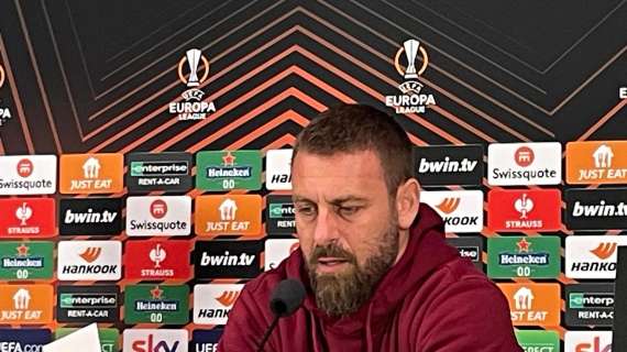 Roma-Juventus, De Rossi sarà in conferenza stampa oggi alle 10:30