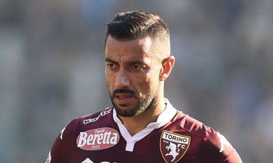 Torino, Quagliarella in gruppo. Personalizzato per Gaston Silva