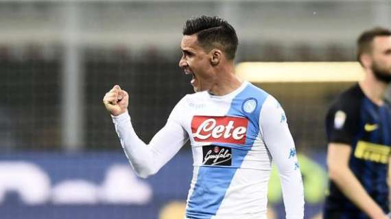 Napoli, Callejon: "Presto a casa per vedere Roma-Juve. Speriamo che i giallorossi perdano punti"