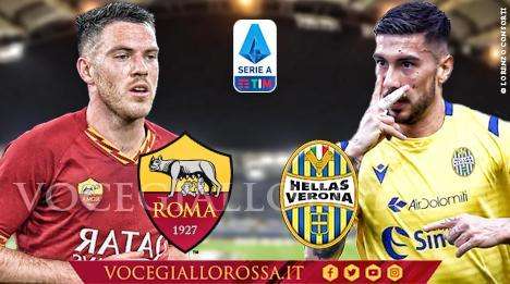 Roma-Hellas Verona - La copertina
