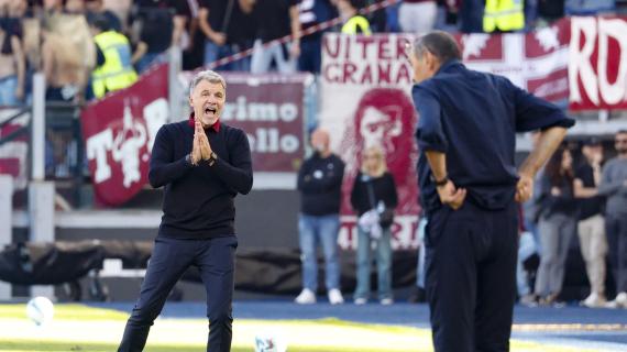 Torino, Baroni: "Vittoria buttata, ma rimango sereno"