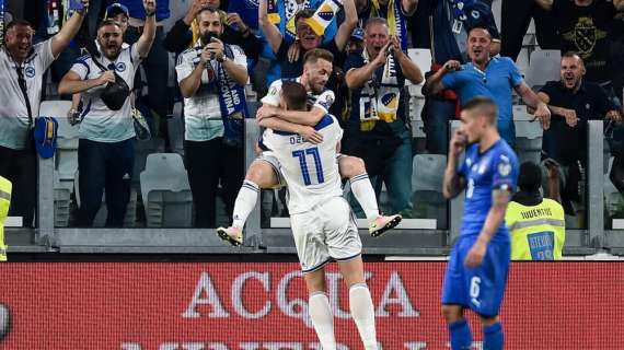 La Roma in Nazionale - Italia-Bosnia Erzegovina 2-1, vittoria in rimonta per gli azzurri. Dzeko in gol, nessun giallorosso in campo tra gli azzurri. FOTO! VIDEO!