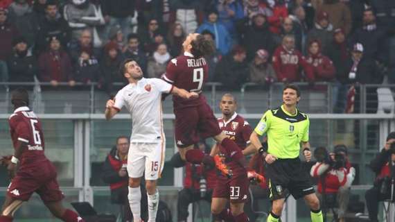 Torino-Roma 1-1 - La gara sui social