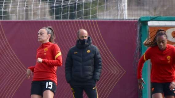 Roma Femminile, Montesano: "Dedichiamo la vittoria a coach Bavagnoli. Dimostrato senso di appartenenza"