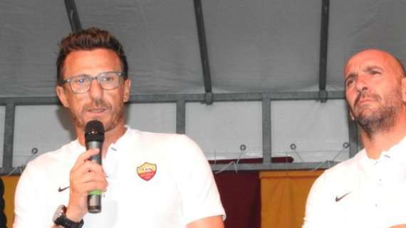 PINZOLO - Di Francesco: "Roma trasmette emozioni uniche. L'augurio è di vedere l'Olimpico come nella gara contro il Genoa". VIDEO!