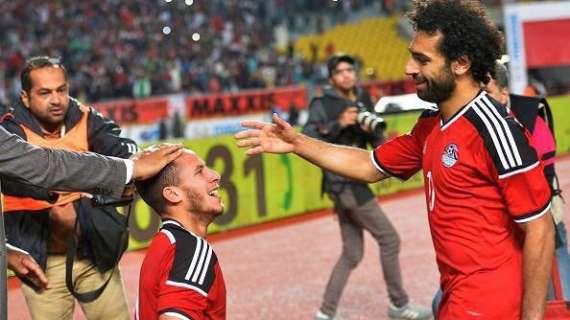 La Roma in Nazionale - Egitto-Ghana 1-0 - Una punizione di Salah regala i quarti agli egiziani. VIDEO!
