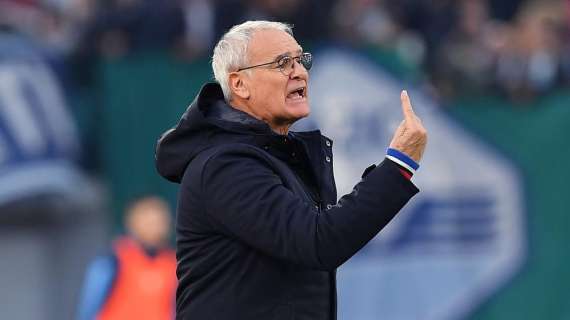 Sampdoria, Ranieri: "Divario tra Roma e Lazio? Guardo solo la mia squadra, non mi piace fare discorsi da bar"