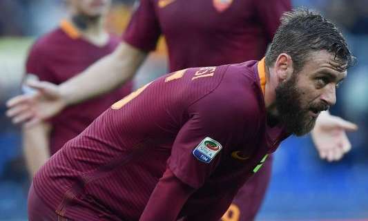 De Rossi out per un problema alla caviglia