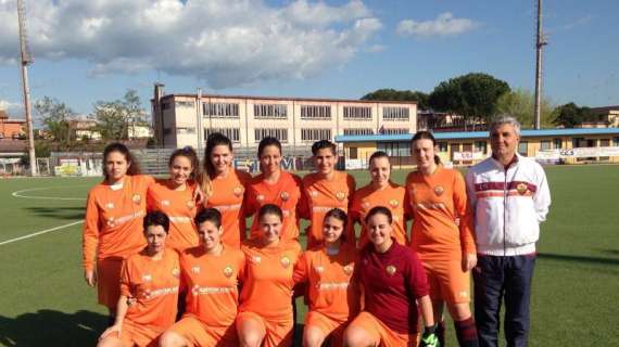 Roma calcio femminile Serie C: 4-0 all'Eretum