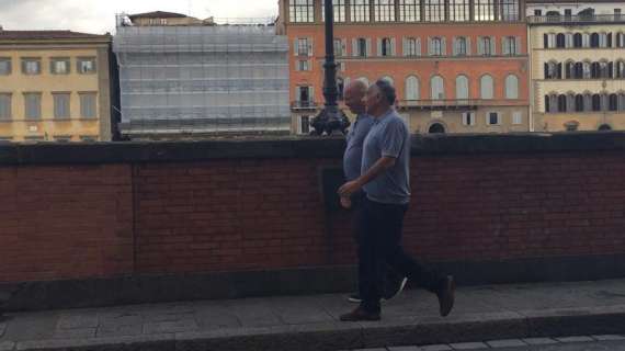 Pallotta avvistato a Firenze con Zecca. FOTO!