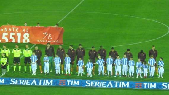 Pescara-Roma 1-4 - Strootman, Nainggolan e Salah condannano gli abruzzesi alla Serie B. FOTO! VIDEO!