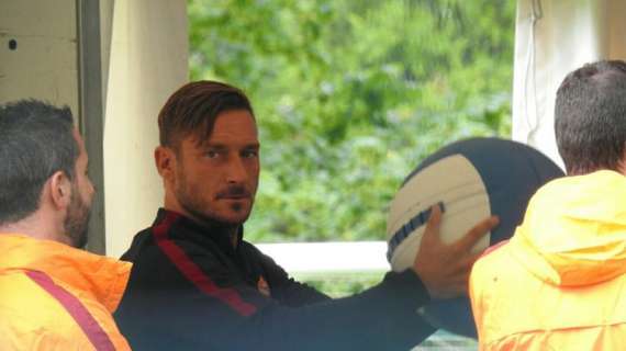 Pinzolo, lavoro differenziato per Totti in palestra. FOTO!