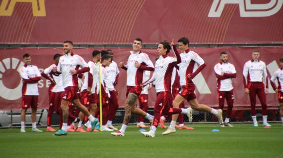 TRIGORIA - Assente Cristante nella rifinitura pre-Braga. FOTO! VIDEO!