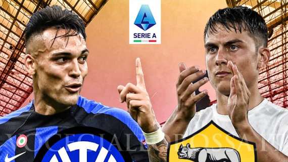 Inter-Roma è anche Lautaro vs Dybala - La copertina del match. GRAFICA!