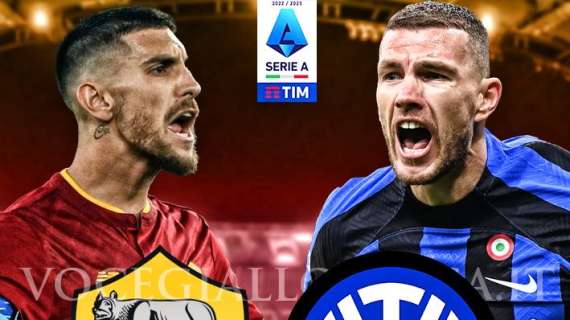 Roma-Inter - La copertina del match. GRAFICA!